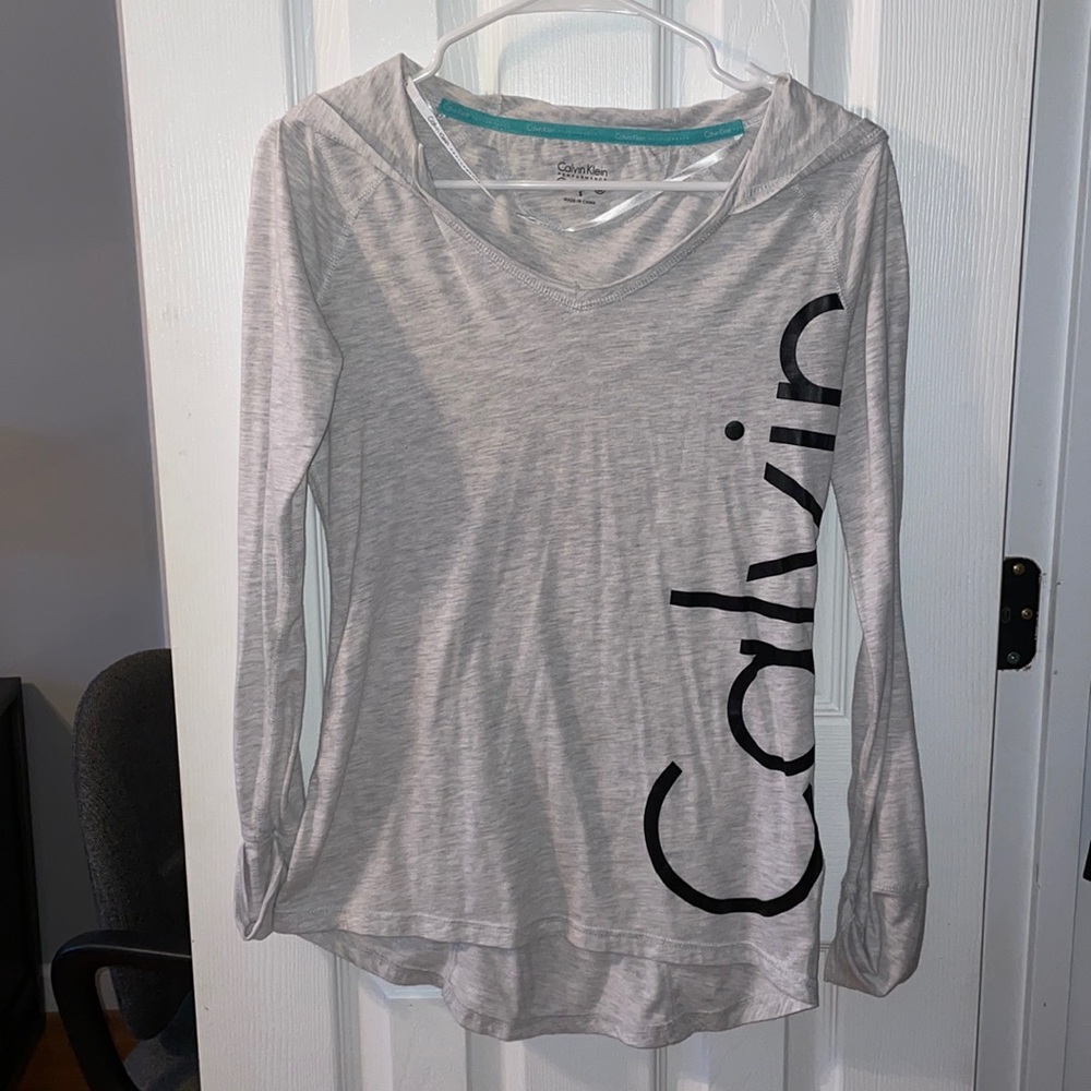Calvin Klein workout hoodie